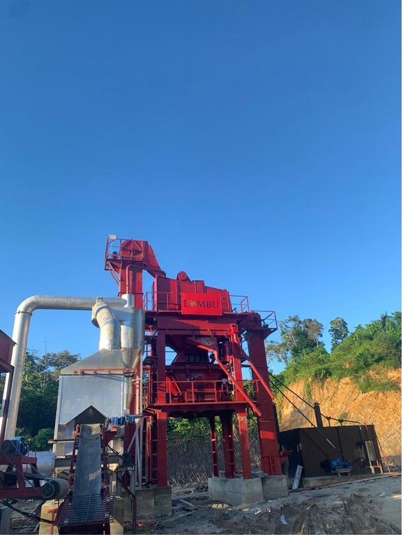 Mixing tower Lembu Group menara pencampur material